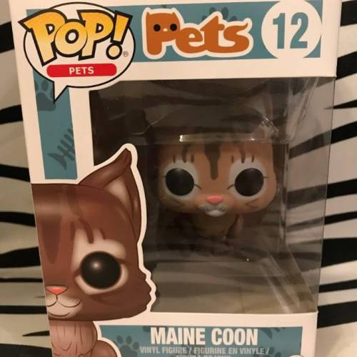 (12) FUNKO POP! Pets ~ Maine Coon (Vinyl Figure)