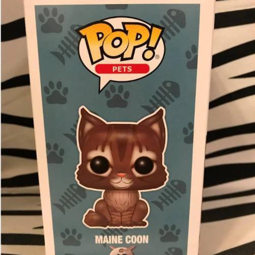 (12) FUNKO POP! Pets ~ Maine Coon (Vinyl Figure)