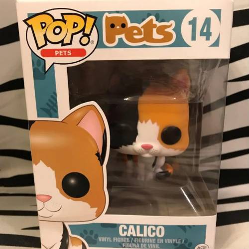 (14) FUNKO POP! Pets ~ Calico (Vinyl Figure)
