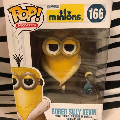 (166) FUNKO POP! Movies ~ Minions - Bored Silly Kevin (Vinyl Figure)