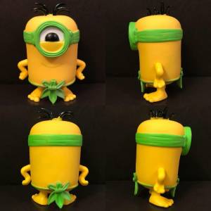 (167) FUNKO POP! Movies ~ Minions - Au Naturel (Vinyl Figure)