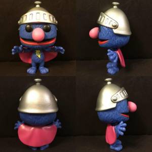 (01) FUNKO POP! Sesame Street ~ Super Grover (Vinyl Figure)