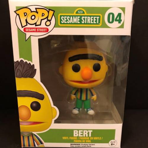 (04) FUNKO POP! Sesame Street ~ Bert (Vinyl Figure)