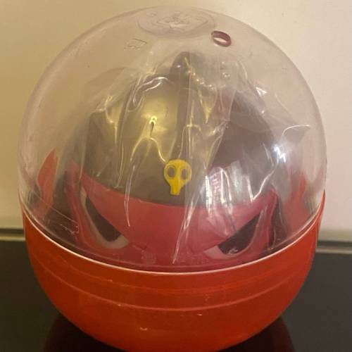 Giroro火爆表情扭蛋吊飾(頭背上下拉可換表情)