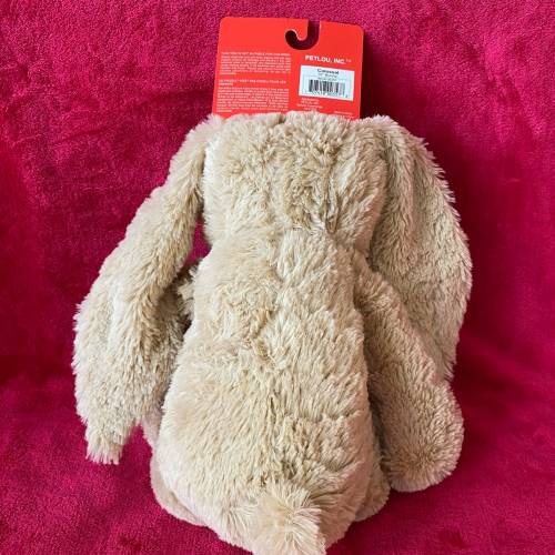 可愛兔子狗玩具 (按肚位和腳板底會發聲😆)