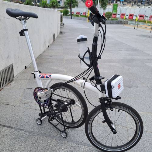 3sixty仿布6速摺合單車,大量升級改装,不能盡錄