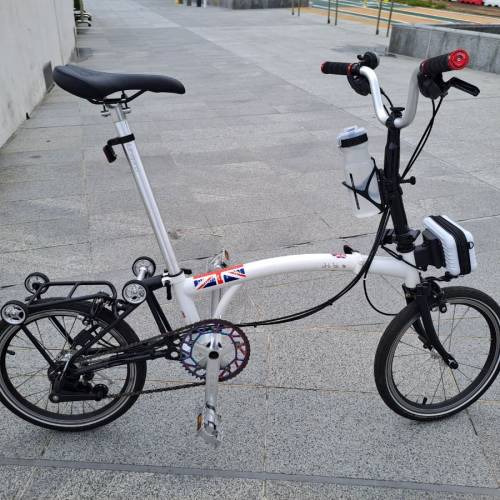3sixty仿布6速摺合單車,大量升級改装,不能盡錄