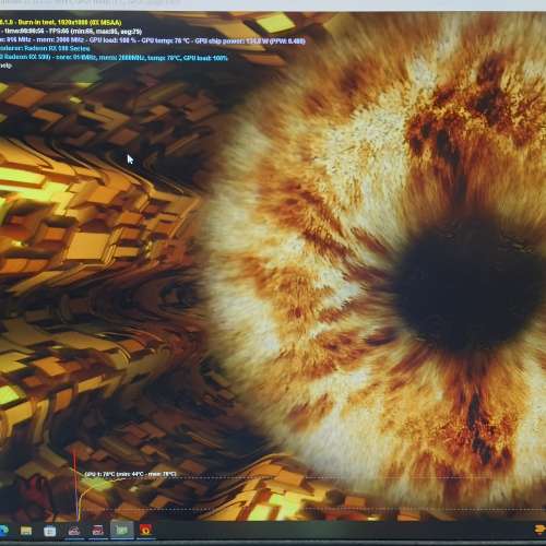 舊 XFX RX590，散熱風扇壞