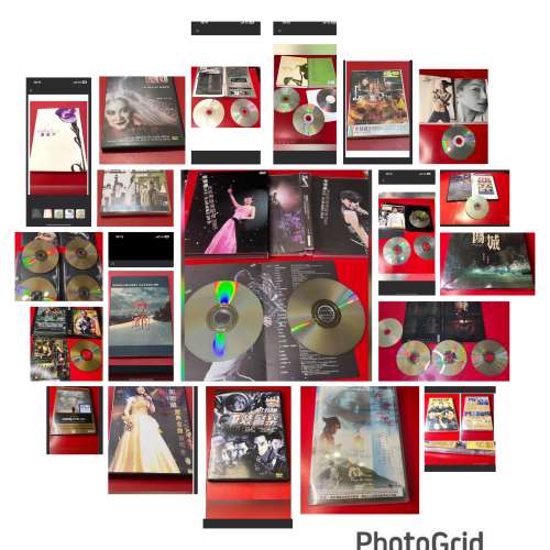 40多套 廣東CD 港產/外國 DVD （部份全新未開封） (全要優先丶散買另議）