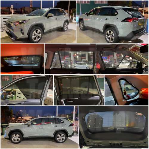 Rav4 Hybrid 全車濾光窗網太陽擋