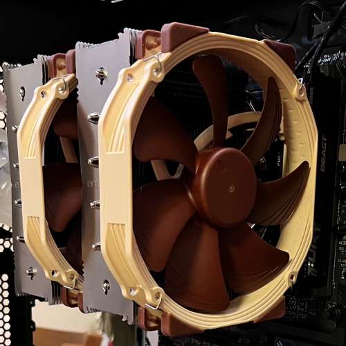 Noctua 貓頭鷹NH-D15 CPU雙塔式風冷散熱器