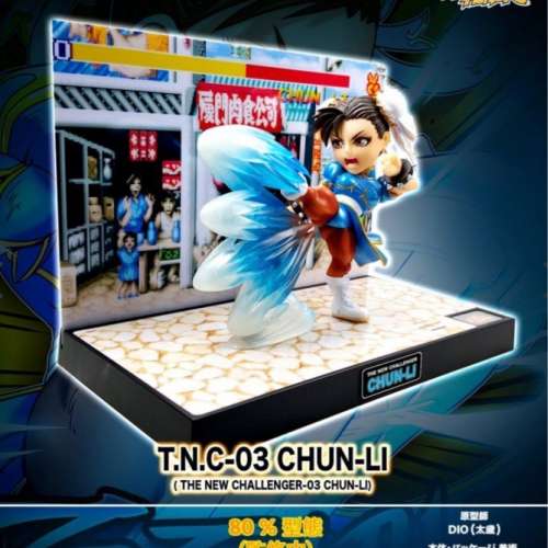 100%全新未開 絕版 Capcom 正版 街頭霸王 春麗 Street Fighter T.N.C-03 (The New ...