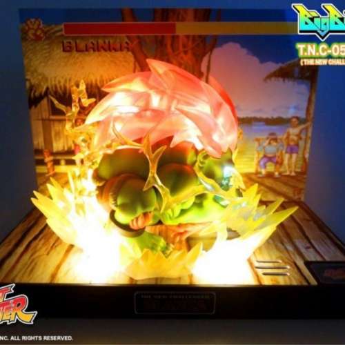 100%全新未開 絕版 Capcom 正版 街頭霸王 青狼 Street Fighter T.N.C-05 (The New ...