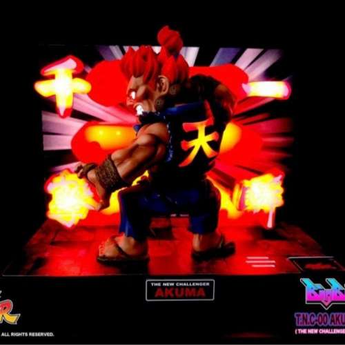 100%全新未開 絕版 Capcom 正版 街頭霸王 豪鬼 Street Fighter T.N.C-00 (The New ...