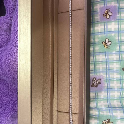 鑽石手鏈Total:1.8CT，全鏈長18CM