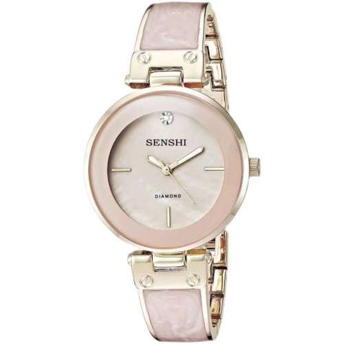SENSHI瑞士名牌氣質非全自動機械品牌手表女士學生韓版簡約防水女表陶瓷99