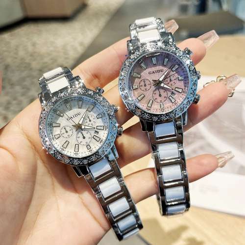 夢幻女神手表女款2024新款輕奢小眾手表女學生女士女款名牌正品