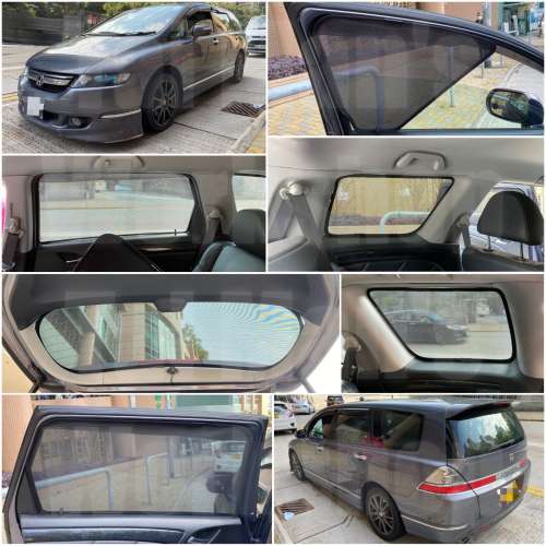 Honda Odyssey 全車磁石濾光窗網