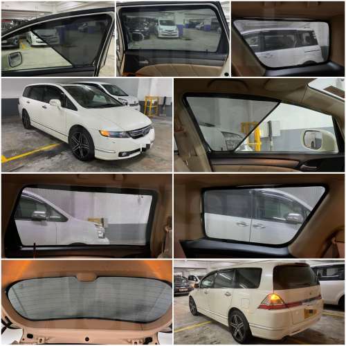 Honda Odyssey 全車磁石濾光窗網