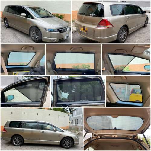 Honda Odyssey 全車磁石濾光窗網