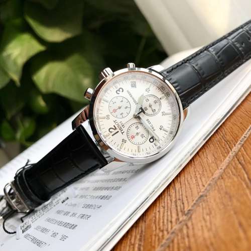 天梭T17系列 PR200 多功能计时石英男表