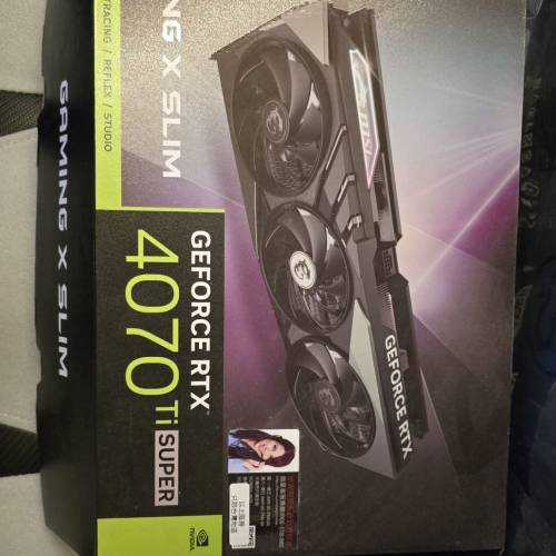 Msi GeForc RTX 4070ti SUPER 16GB GAMING X SLIM GDDR6X