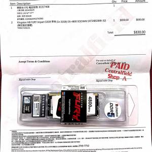 Kingston NB Fury impact DDR5 4800 32GB Sodium