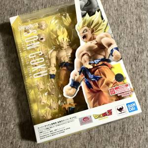 全新再販 Bandai SHF 龍珠Z 超級撒亞人孫悟空 -傳說之超級撒亞人