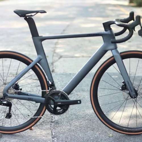 2023 CK RIVER 江河 電變24速 油剎 碳纖維公路車 送水架前後蛙燈