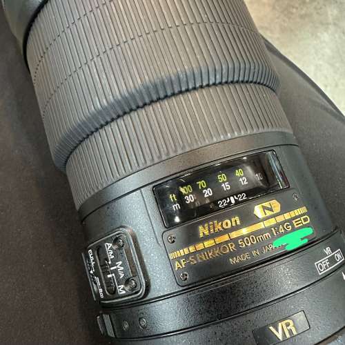 超平 Nikon AF-S 500mm f4 VR 584 500 4