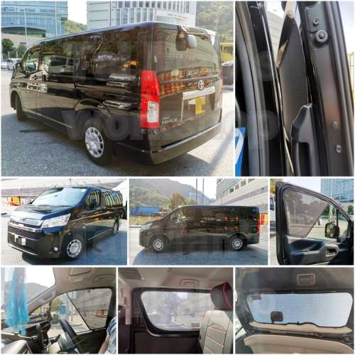 Toyota Hiace 300 全車磁石濾光窗網太陽擋