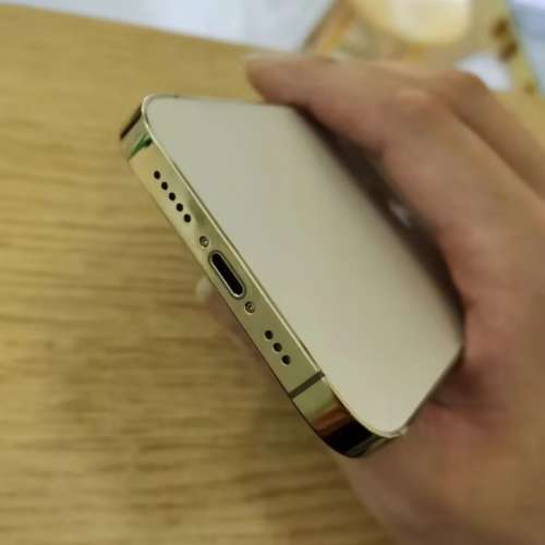 iPhone 13 Pro Max 256G  金色，使用原裝case 同貼mon貼
