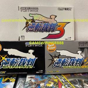 《今日快閃價》二手 日版 任天堂GBA遊戲 逆轉裁判123合集 PHOENIX WRIGHT ACE ATTO...