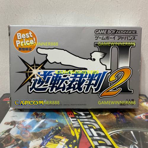 《今日快閃價》二手 日版 任天堂GBA遊戲 逆轉裁判123合集 PHOENIX WRIGHT ACE ATTO...