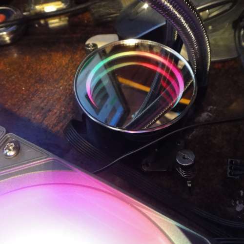 Antec 三風扇水冷 ARGB 只有AM4 扣具