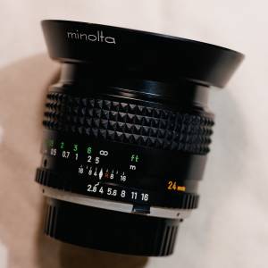 Minolta MC 24mm F2.8