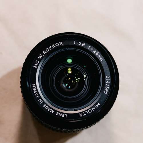 Minolta MC 24mm F2.8