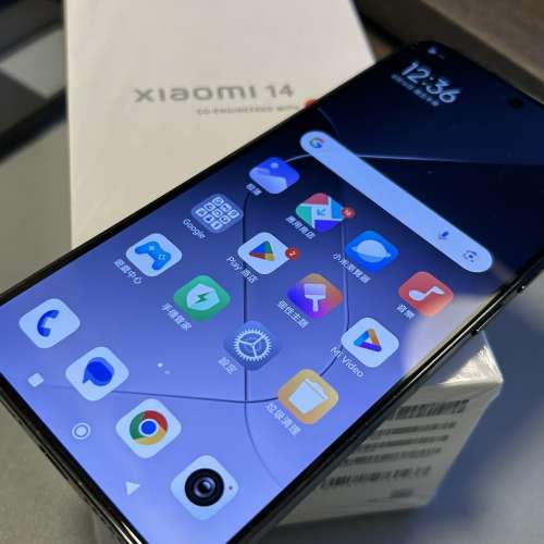 9成99新小米14 黑色香港行貨 12+512GB 全套保養至2026年