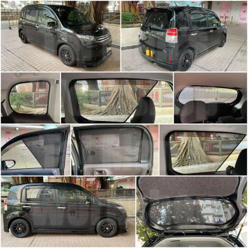 SPADE PORTE 全車磁石濾光窗網太陽擋