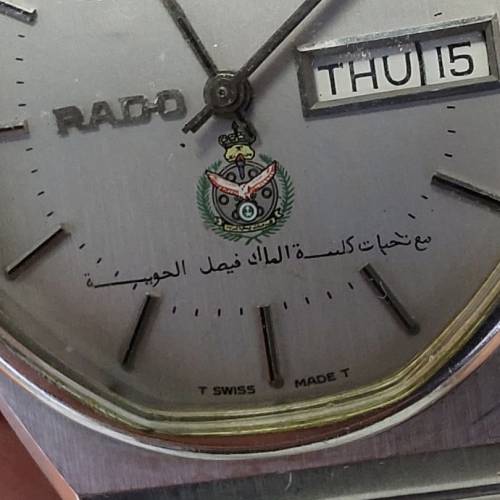 中古Rado中東軍校記念手表