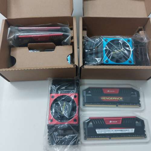 新淨DDR3 2666 8GBX4 CORSAIR VENGEANCE連散熱