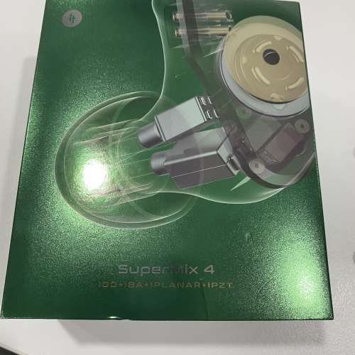 SIMGOT興戈SuperMix 4 一圈一鐵一平板一壓電陶瓷HiFi有線耳機