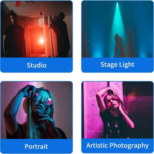 Selens 20PCS Flash Gel Lighting Gels Filter Universal Light Color Correction