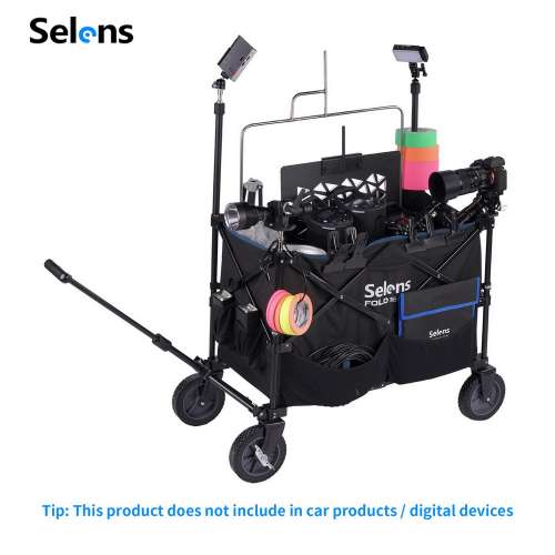 Selens SLC-80 Photographic Equipment Storage Tool Cart 摺疊攝影設備收納車