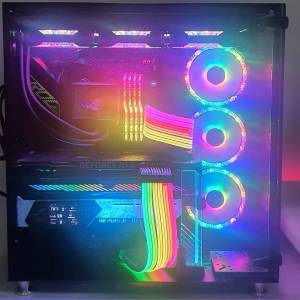 頂配高階電腦 第 9 代 Intel® Core™ i9 處理器台式電競水冷電腦主機 160萬跑分 ...