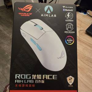 ROG 龍鳞 ACE AIM LAB合作版  無線滑鼠 國行