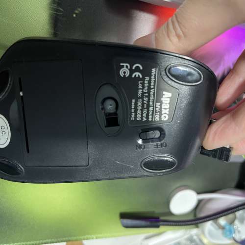 APAXQ MV 186 ergonomic vertical mouse 垂直滑鼠