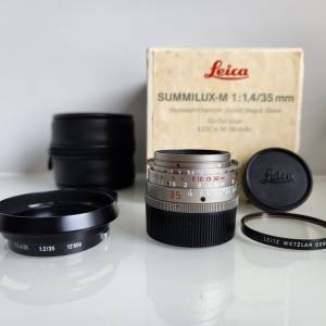 Leica Summilux- M 35mm F1.4 Pre-A Titanium