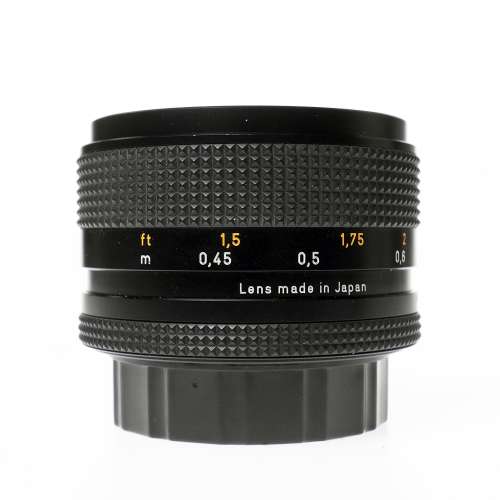 Contax Carl Zeiss Planar f1.4 50mm T* Lens