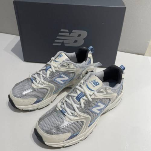 全新New Balance 530 復古低幫休閒跑步鞋 男女同款 鋼藍色